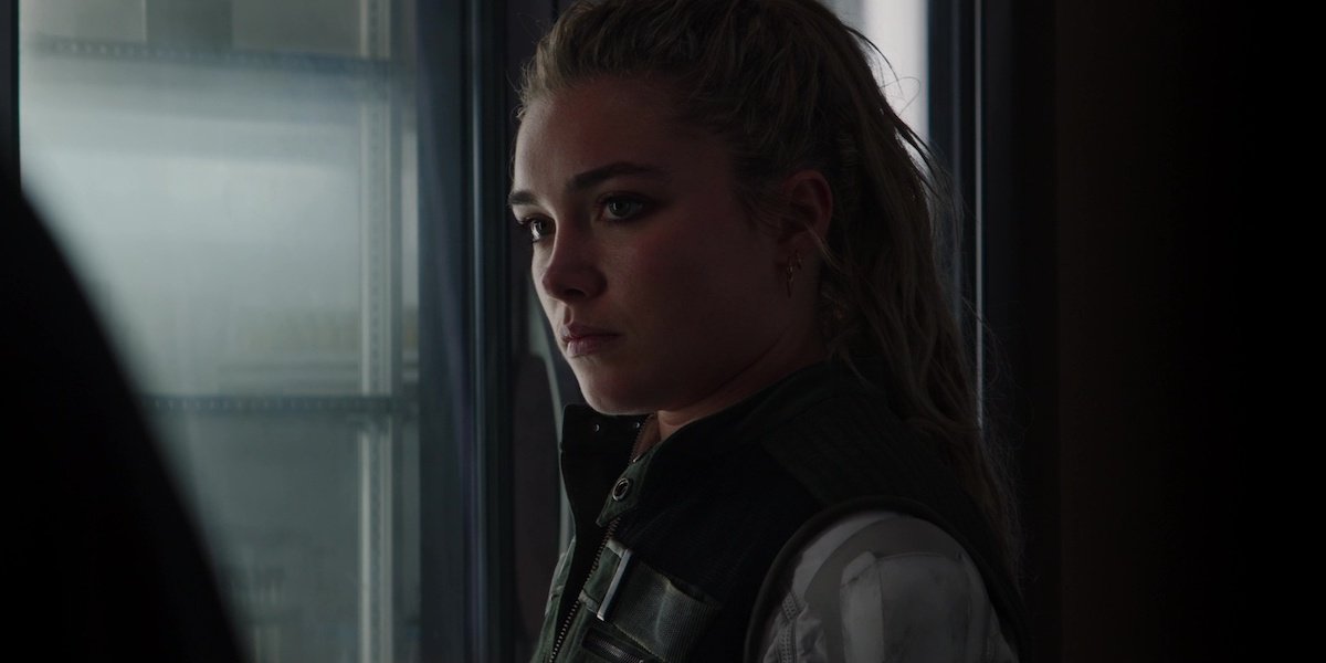 Florence Pugh as Yelena Belova in Black Widow