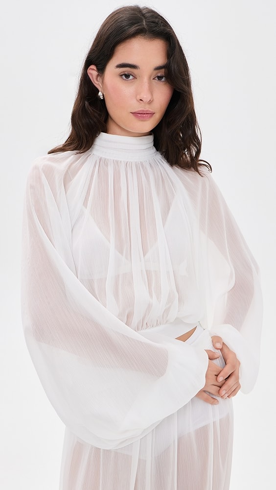Suite Escape Blouse - Frost
