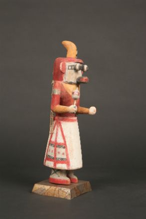 One-Horned Kachina Doll, by Hopi Indians