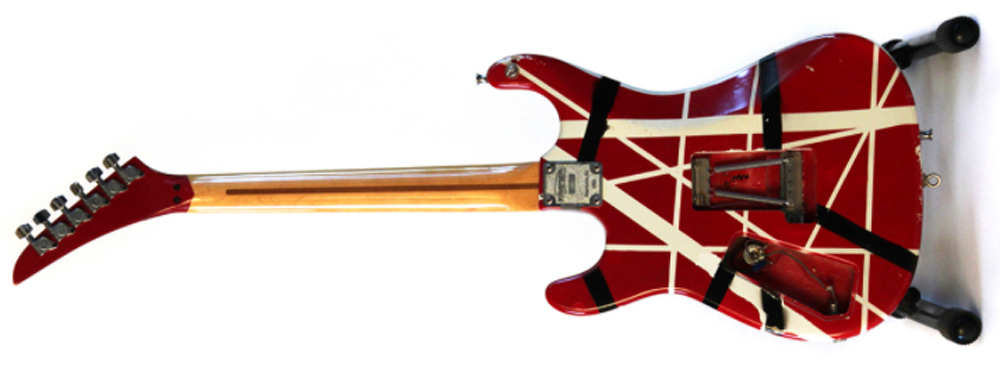 Eddie Van Halen's 1986 Kramer Custom, used on the 5150 tour, goes 