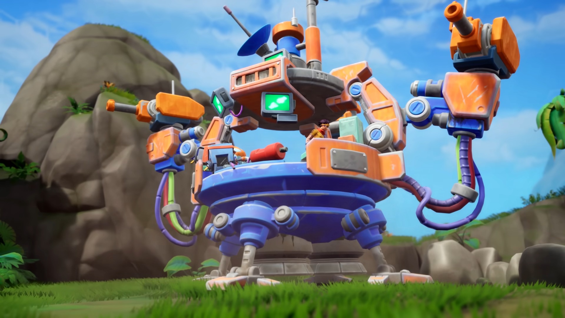 Chip &#039;n Clawz vs. The Brainoids alien and machine factory designs