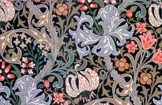 'Golden Lily', wallpaper designed by John Henry Dearle for Morris and Company, 1897. Artist: John Henry Dearle