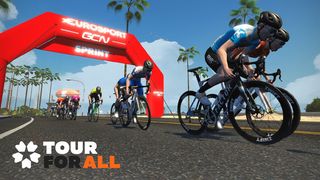 Stage 2 Men - Zwift Tour for All: Gogl wins stage 2