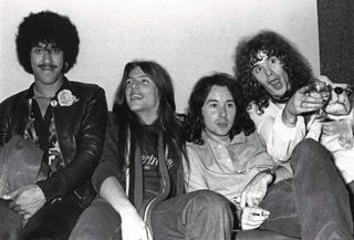 Thin Lizzy backstage