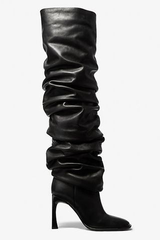 Michael Kors Kelsea Leather Slouchy Boot