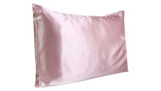 slip silk hair pillowcase pink