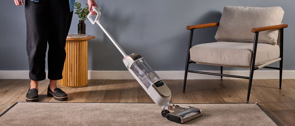 This cordless upright vacuum blends power and portability – it's perfect for small homes
