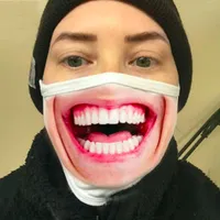 Reusable and Washable Funny Printed Face Mask | AU$5.49 through eBay