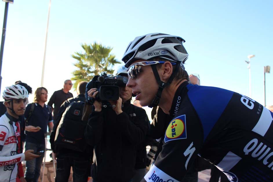 Tony Martin in the new Etixx-Quickstep jersey