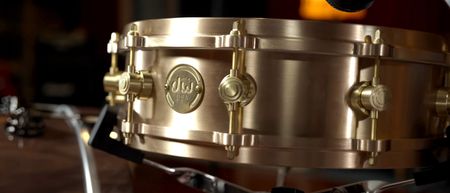 Limited Edition DW MFG True-Cast 14x4" sand-cast snare drum