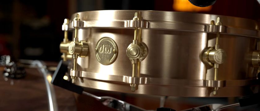 Limited Edition DW MFG True-Cast 14x4" sand-cast snare drum