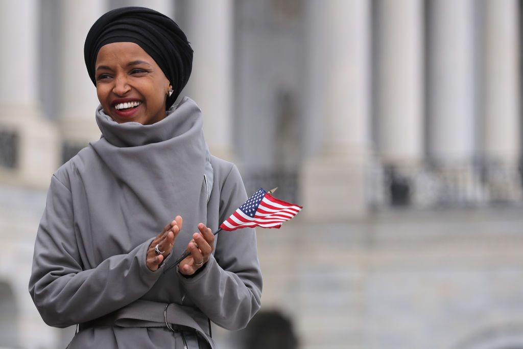 Rep. Ilhan Omar.