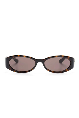 Gucci Oval-Frame Sunglasses