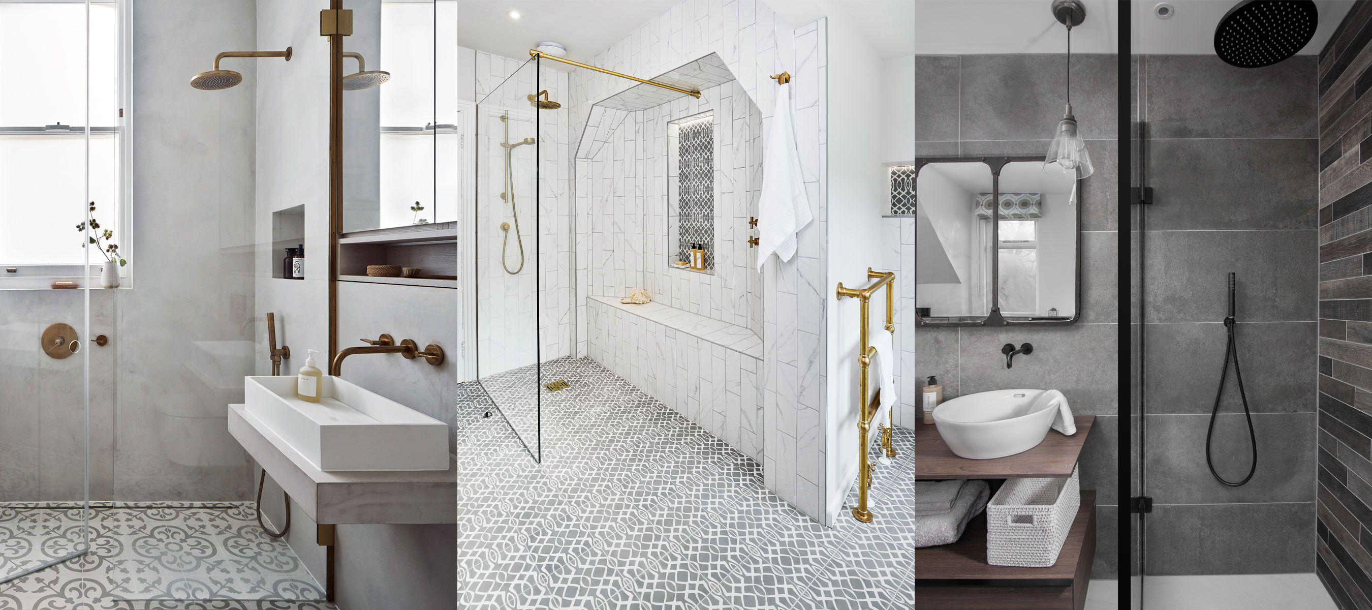 4 Ways to Embrace Your Bold Bathroom Tile, Wit & Delight