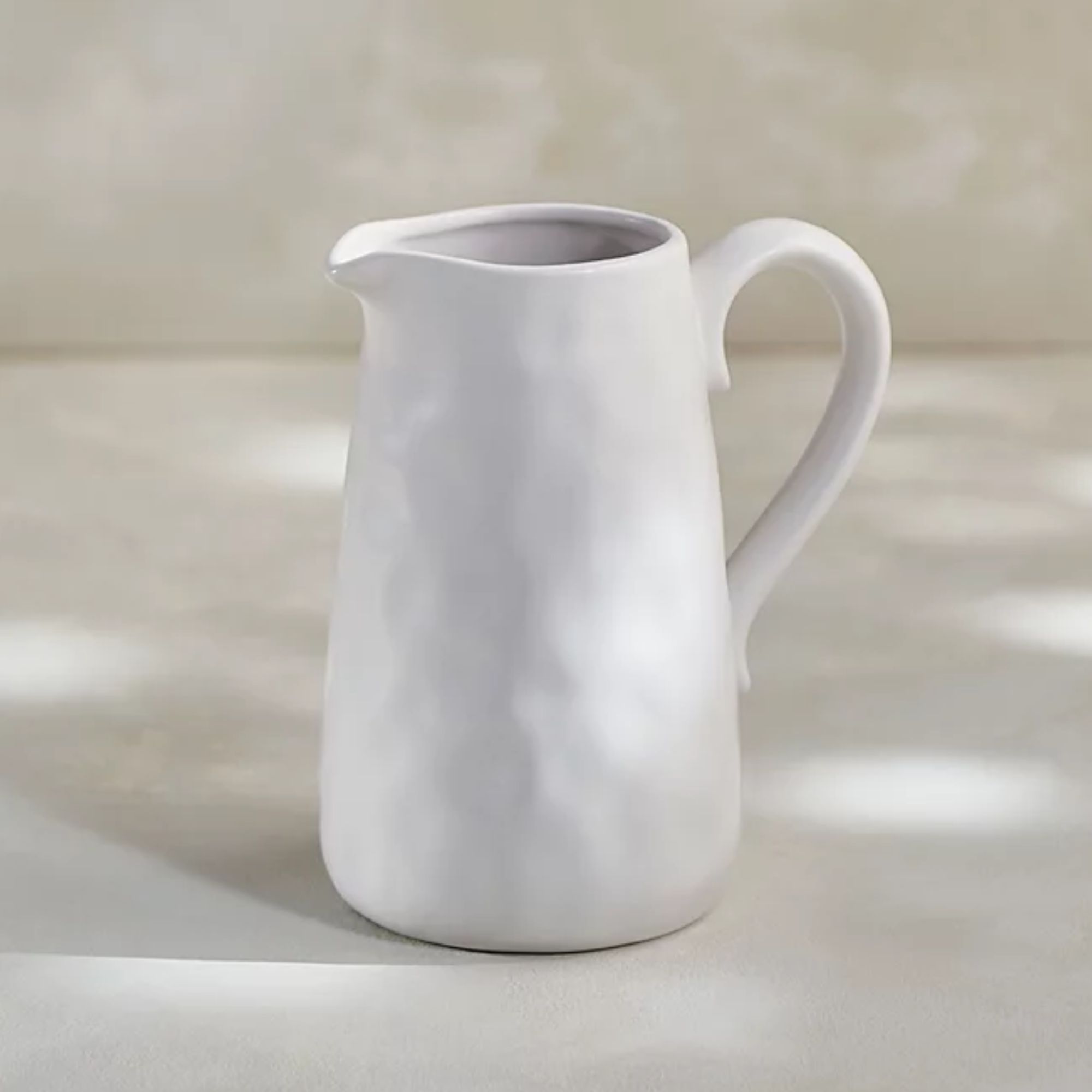 Stacey Solomon White Ceramic Dimpled Jug