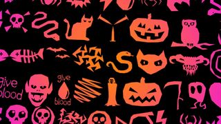 Halloween dingbats font