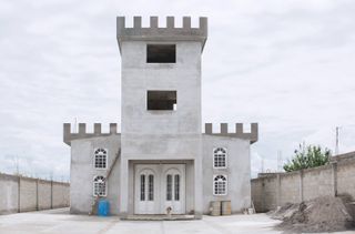 House with turrets in Mexico