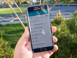 Galaxy S6 SSID list