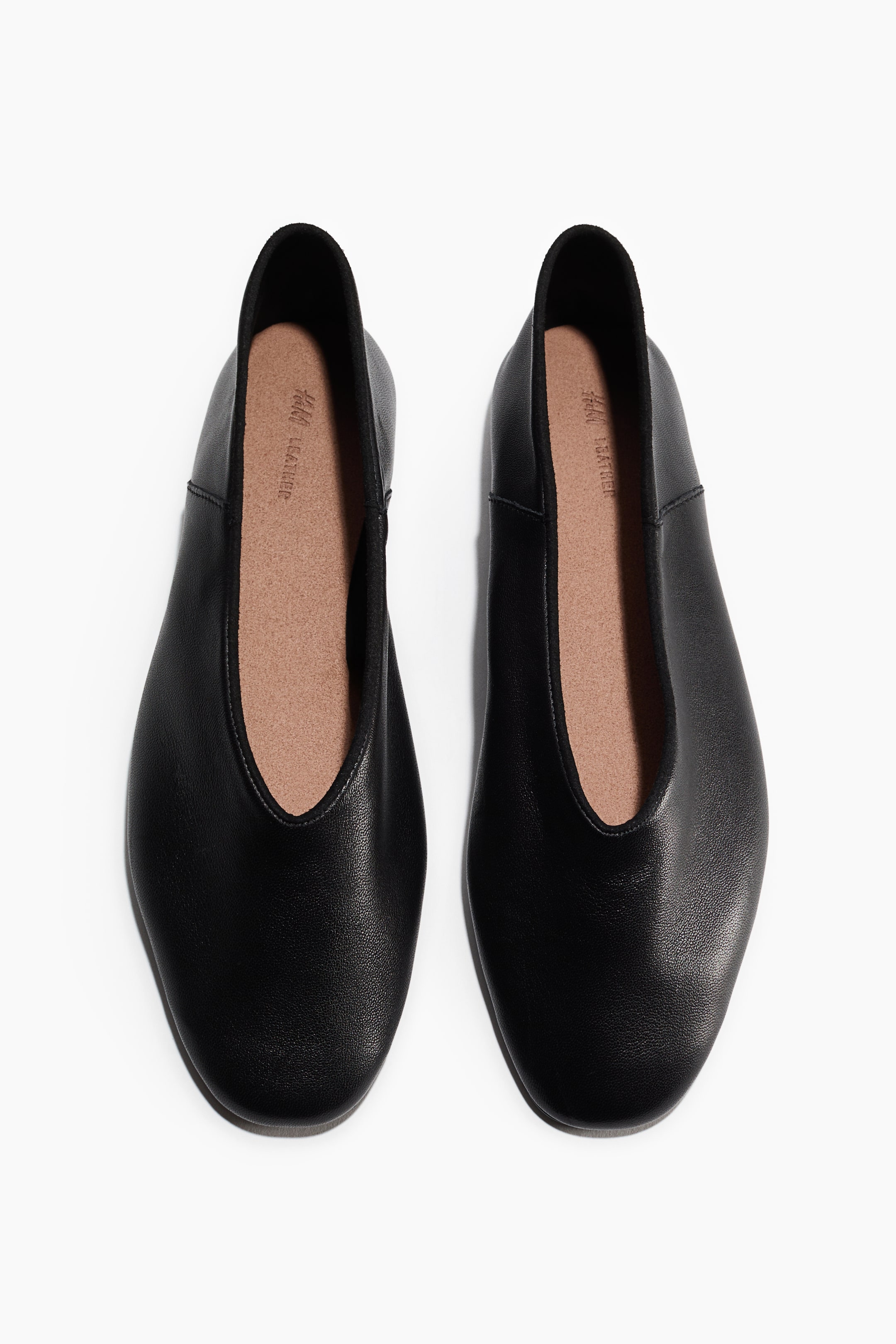 Leather Ballet Flats
