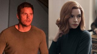 Chris Pratt in Passengers and Anya Taylor-Joy in The Queen's Gambit