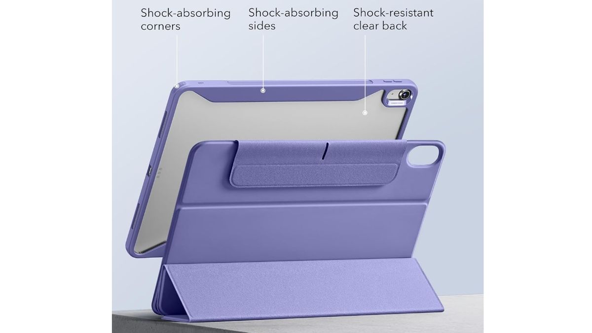 An image of a case for the rumored iPad Air 6