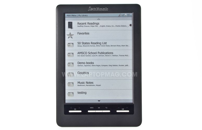 Ectaco Jetbook Color Review Color E Ink eReader Reviews Laptop Mag