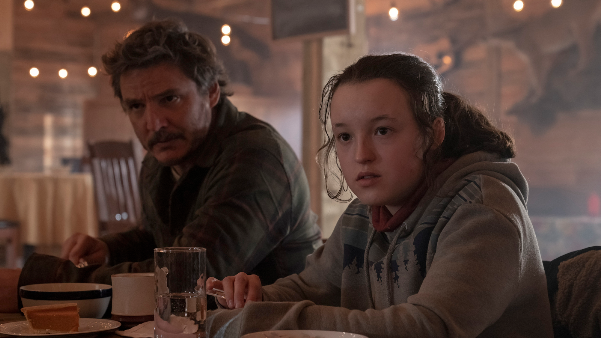 The Last of Us News on X: First look! Nico Parker (Sarah), Bella Ramsey  (Ellie), Pedro Pascal (Joel) and Nick Offerman (Bill) in HBO's The Last of  Us!  / X