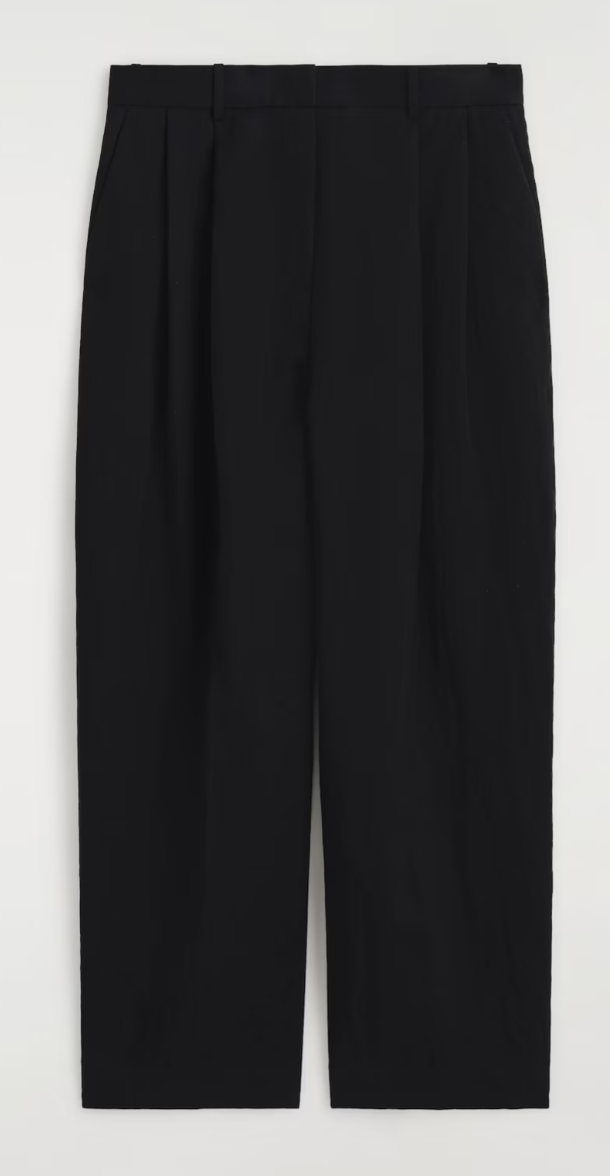 Cos, Relaxed Fluid Wide-Leg Pants