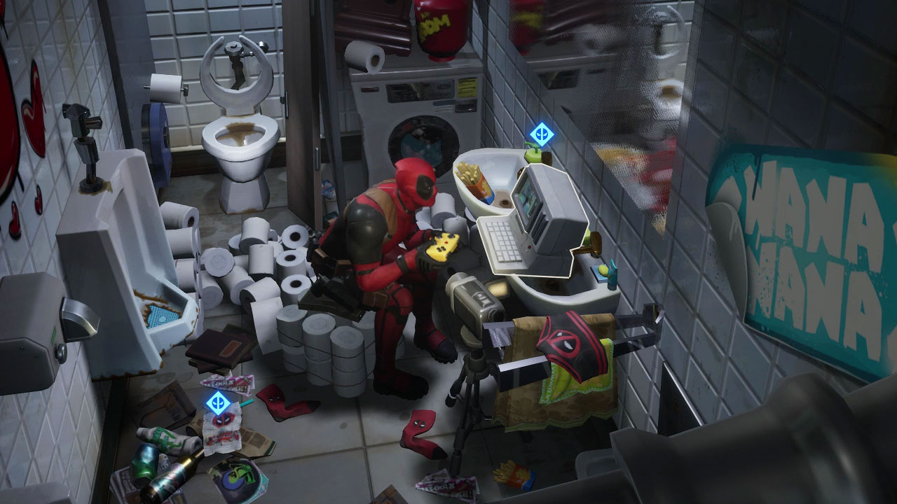 Fortnite Deadpool Challenges Where To Find Deadpool S Pool Floaty