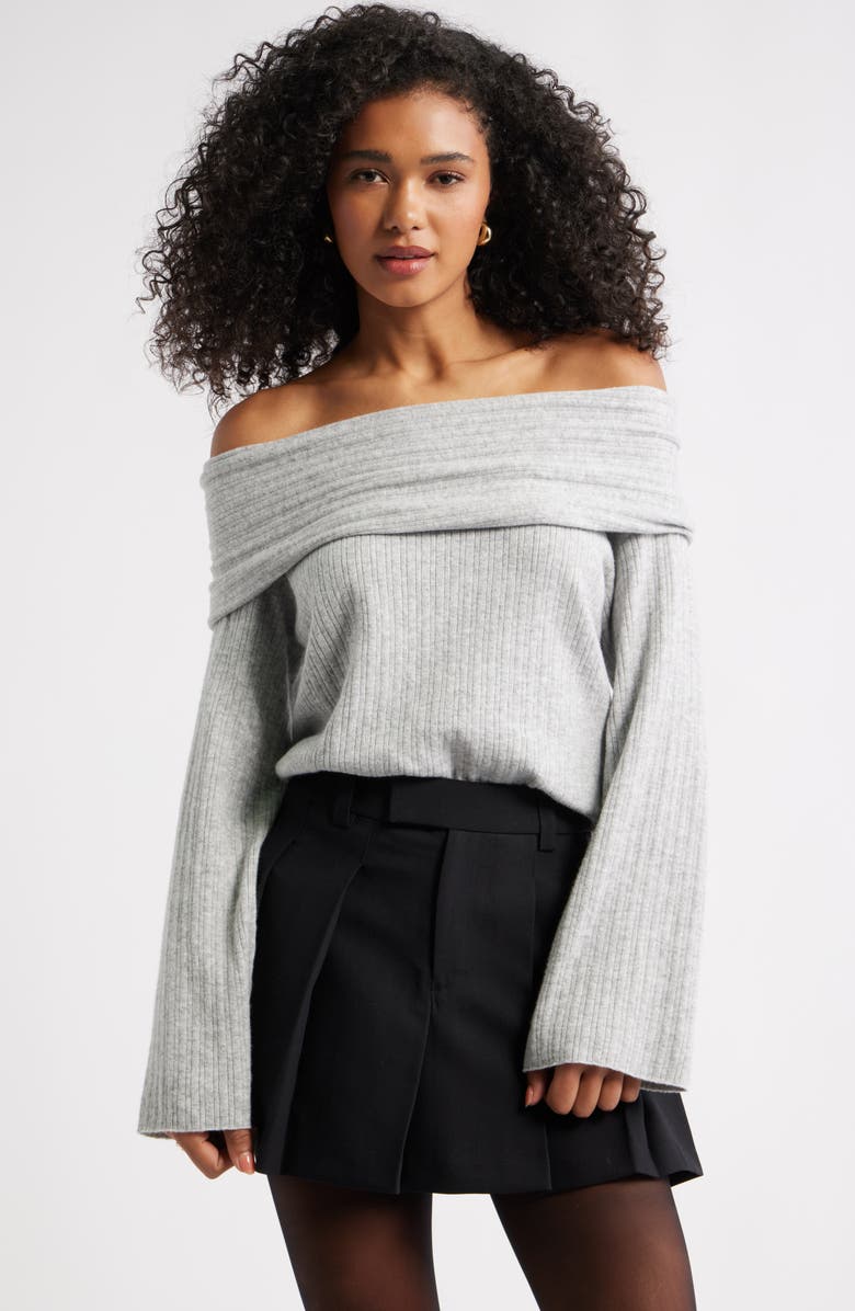Off the Shoulder Sweater