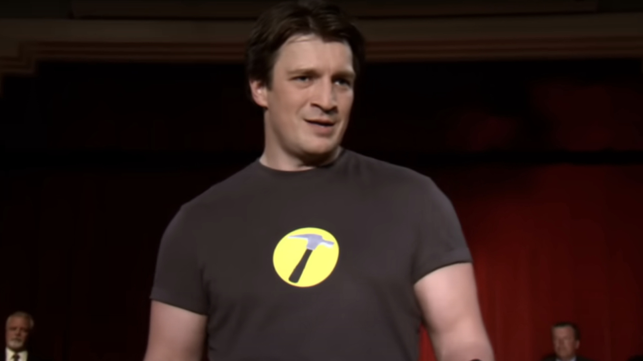 Nathan Fillion in Dr. Horrible's Sing-Along Blog