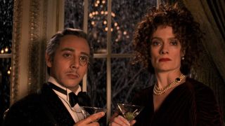 Paul Reubens and Diane Salinger in Batman Returns