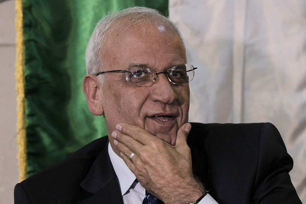 Saeb Erekat.