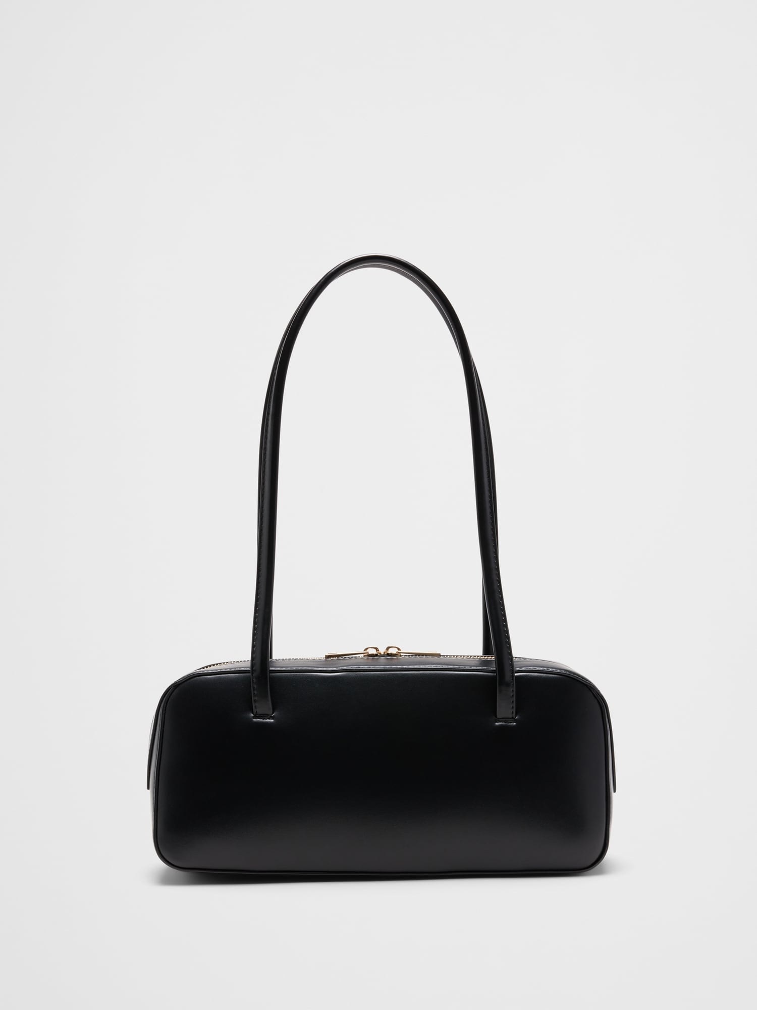 Vegan Leather East West Top Handle Bag