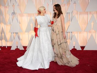Lady Gaga & Keira Knightley At The Oscars, 2015