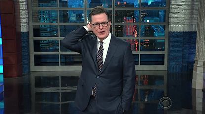 Stephen Colbert pokes fun at Jeff Sessions and his memory