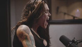 Beth Hart in the studio