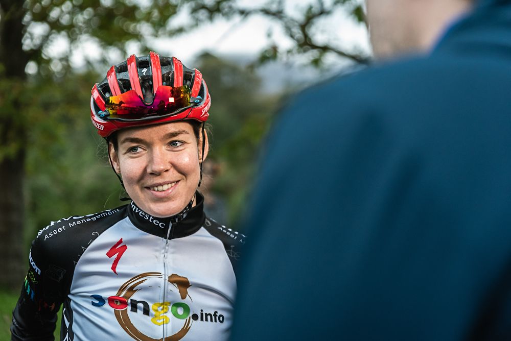 Anna van der Breggen at Cape Epic