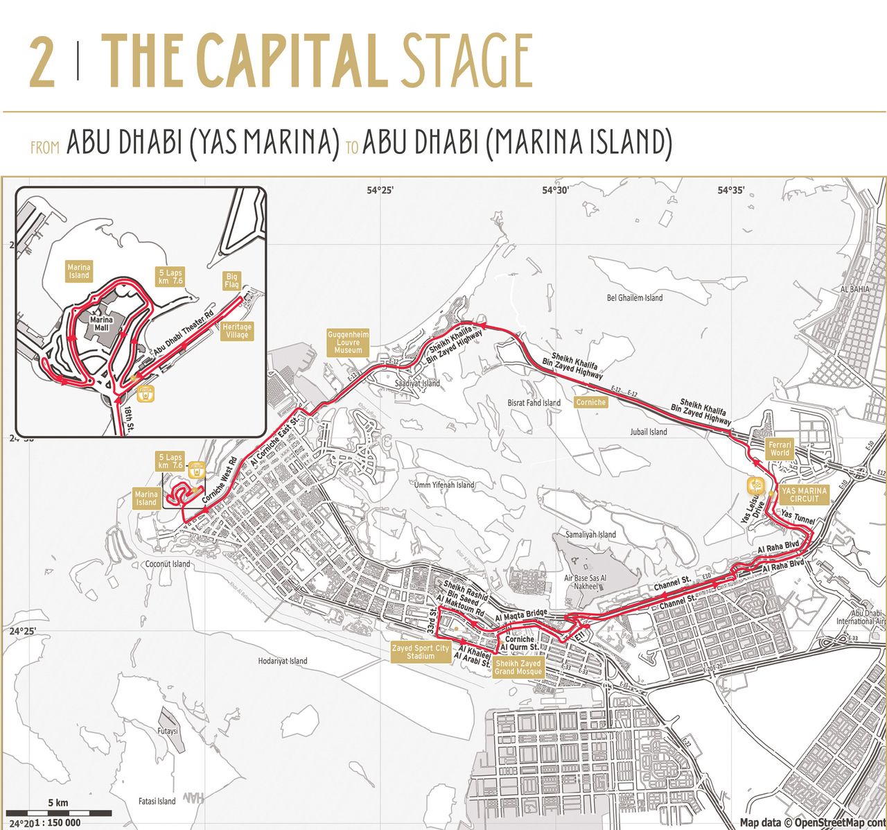 Stage 2 of the 2015 Abu Dhabi Tour