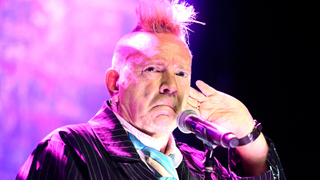 John Lydon of PiL performs on stage during their 'End of World Tour' at the O2 Forum Kentish Town on September 30, 2023