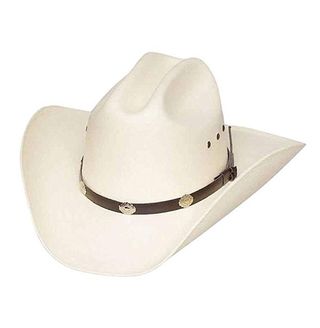 Classic Cattleman Straw Cowboy Hat 
