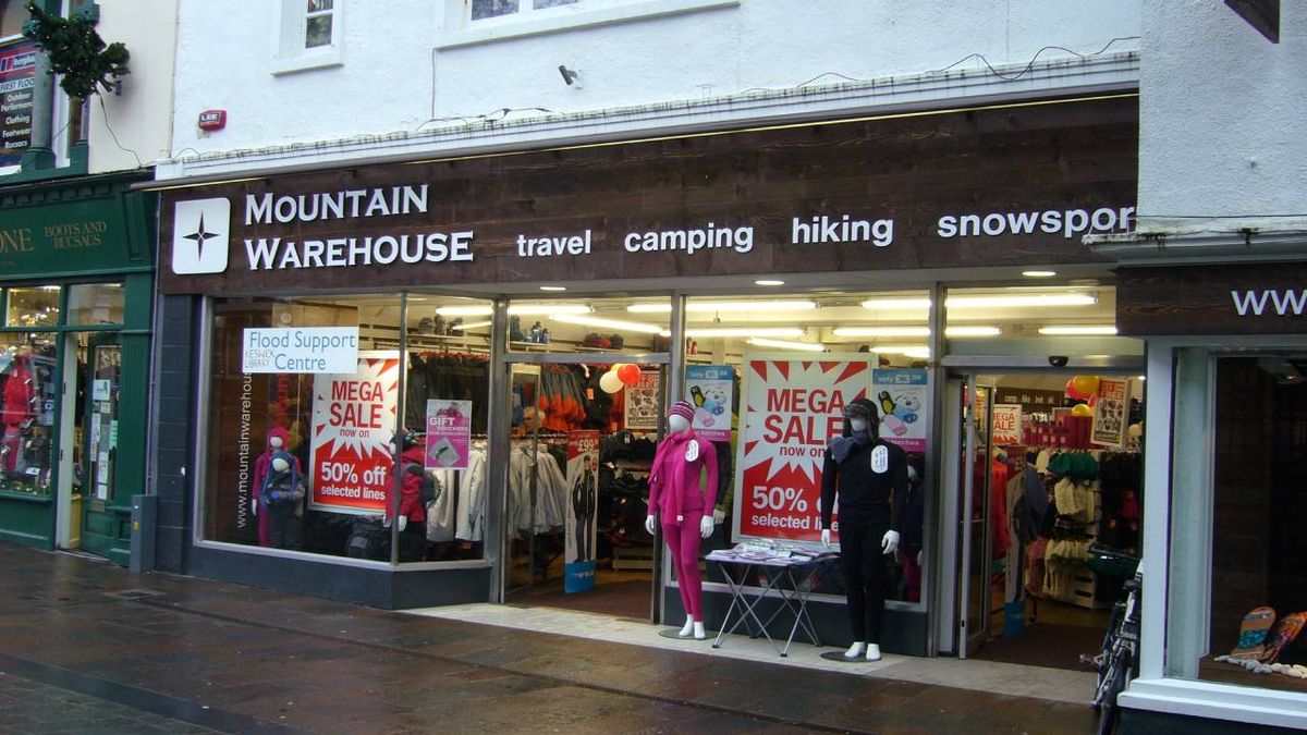 Mountain Warehouse Fareham  Outdoor Clothing & Equipment