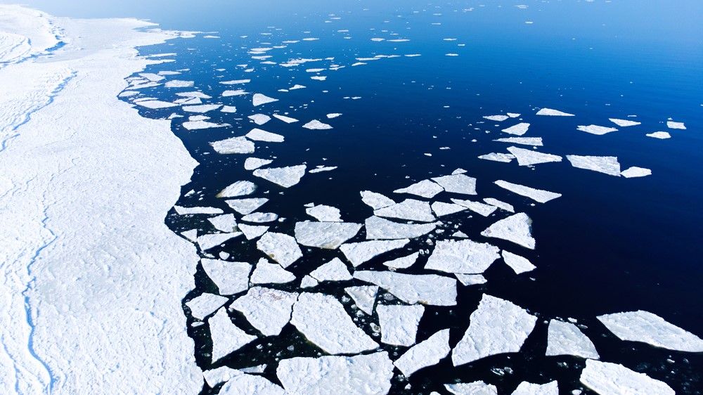 रिकॉर्ड शुरू होने के बाद से लगातार दूसरे साल अंटार्कटिका की समुद्री बर्फ अपने सबसे निचले स्तर पर पहुंच गई है