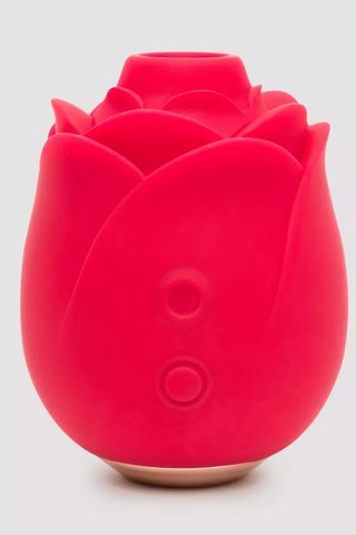 rose-shaped suction vibrator