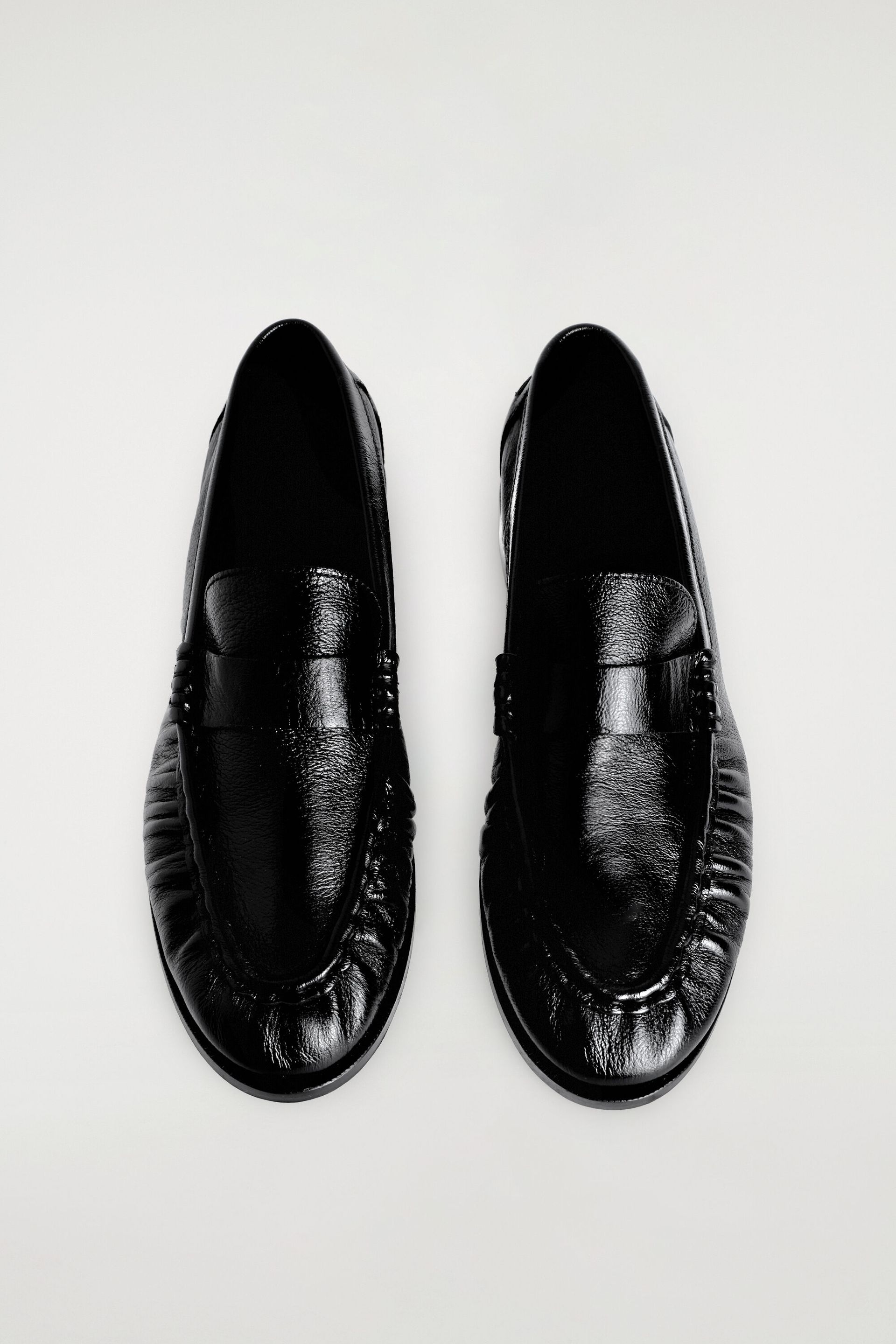 Leather Moccasin Loafers