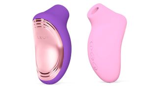 LELO SONA 2 Travel in purple and pink