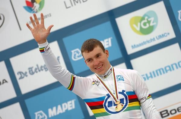U23 time trial world champion Anton Vorobyev (Russian Federation)