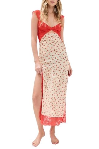 Free People Suddenly Fine Maxi Slip