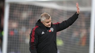 Ole Gunnar Solskjaer during his tenure as Manchester United manager