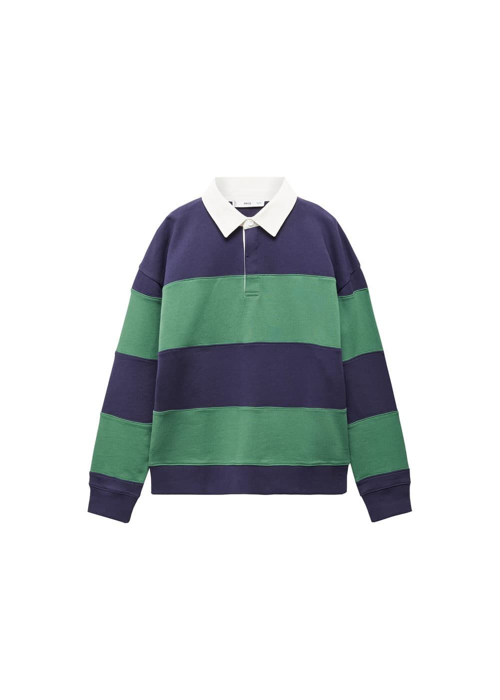 Striped Cotton Polo Shirt - Women